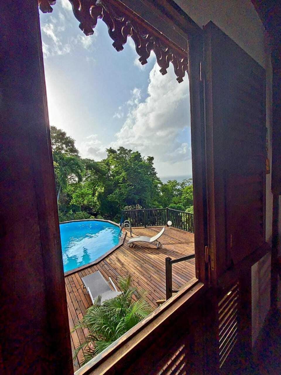 Villa Du Jardin Botanique, Ex. Propriete Coluche Deshaies Kültér fotó
