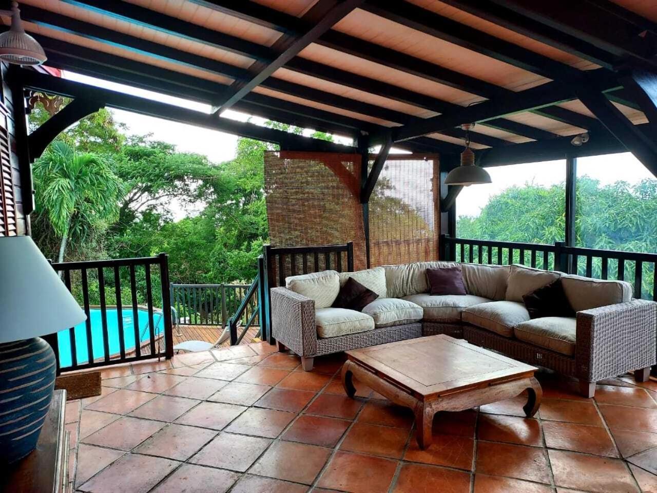 Villa Du Jardin Botanique, Ex. Propriete Coluche Deshaies Kültér fotó