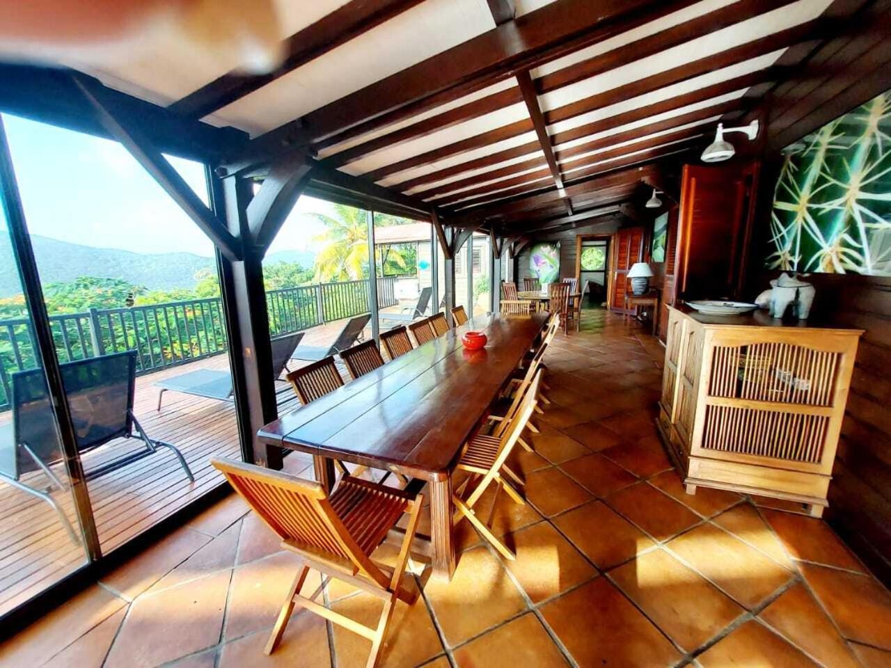 Villa Du Jardin Botanique, Ex. Propriete Coluche Deshaies Kültér fotó